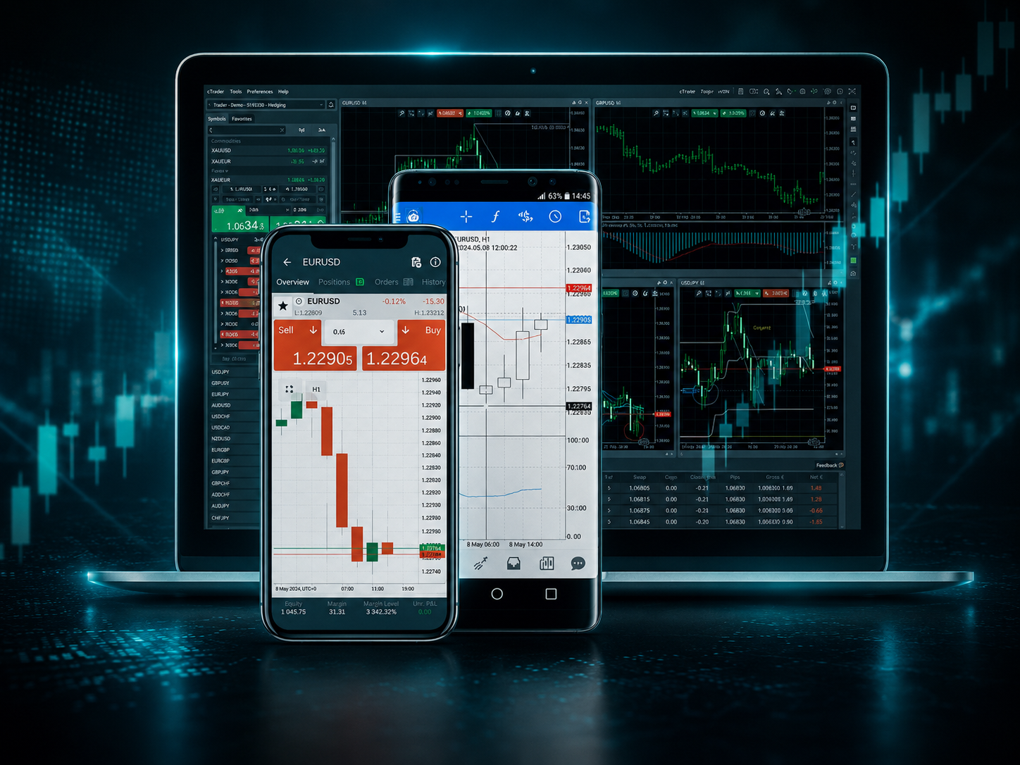 Plataforma de negociação FxPro para traders brasileiros